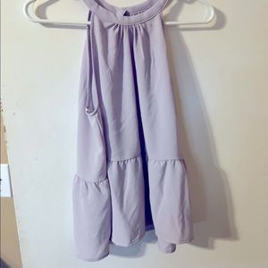 NWT Hippie Rose Lilac tank top size M